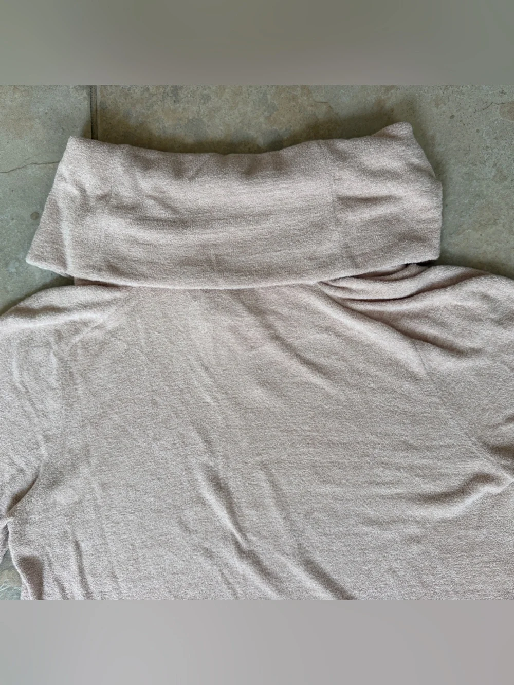 NWT Barefoot Dreams CozyChic Ultra Lite Coastal Cowl Neck Tunic Rosebud Medium